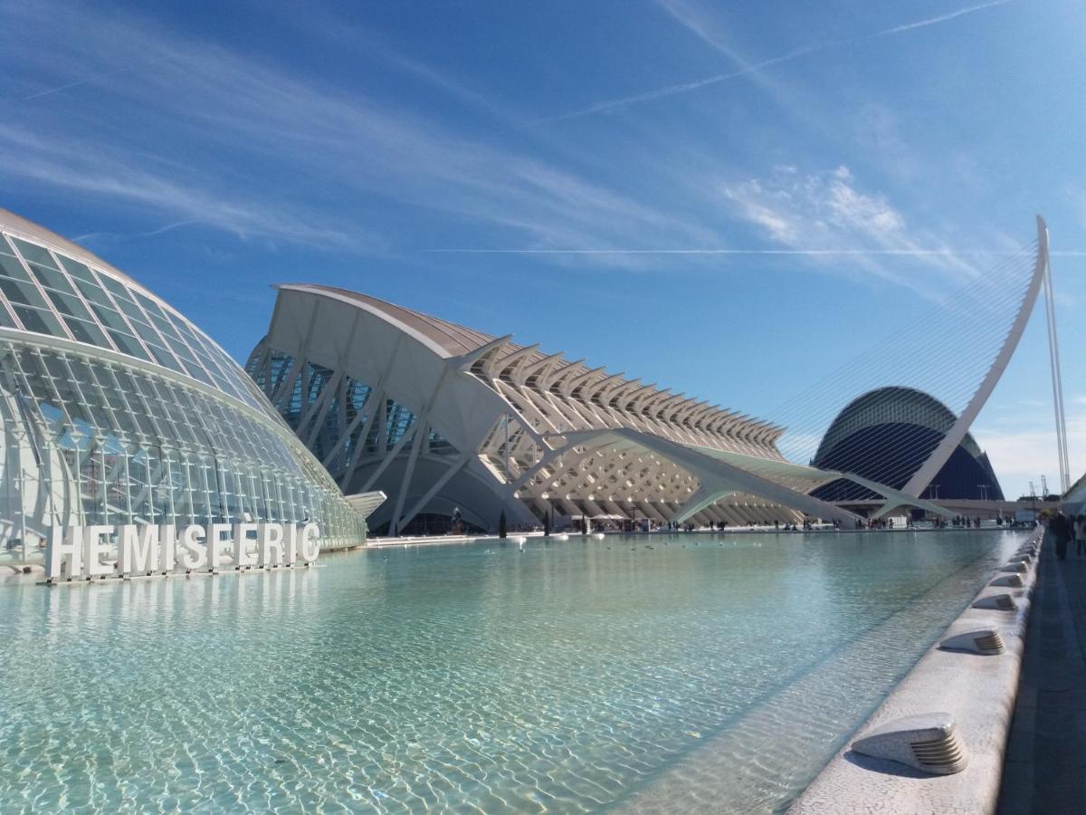 Apartamento Cerca De La Ciudad De Las Ciencias Valencia Eksteriør billede
